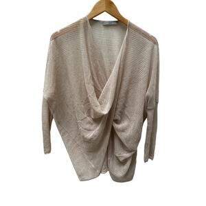 ALL-SAINTS ITAT LEV SHRUG CARDIGAN IN CREAM Size S